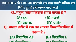 Biology Important Questions | Biology Gk | Science Gk in Hindi | General Science | GK GS ARENA