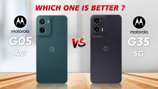 Moto G05 vs Moto G35 5G ⚡ Budget Friendly Phones 2025 🔥