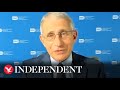 Dr Fauci on Covid vaccine: 'Don't despair, the end is in sight'