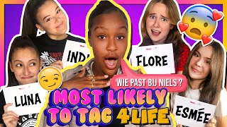 WIE van 4LIFE zou met NIELS (FOURCE) GAAN? | MOST LIKELY TO TAG