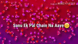 Sanu ek pal chain na aave raid movie new whatsapp status song