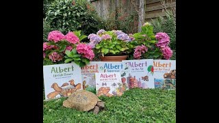 ALBERT the tortoise says Hello