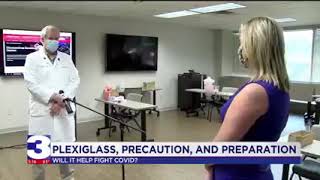 Plexiglass, precaution and preparation