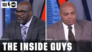 Shaq Gets Heated After He Gets Interrupted + A Chuck Story Gets Cut Short | NBA on TNT