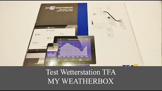 Unboxing Test Wetterstation TFA My Weatherbox