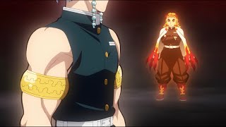 Tengen speaks with Rengoku ~Kimetsu No Yaiba~ Season 2 Episode 8