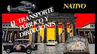 Capítulo 07. Hablar alemán fácil - el transporte público. Videos en alemán para principiantes.