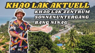 Khao Lak today 🇹🇭 🏝️ Khao Lak center \u0026 Bang Niang