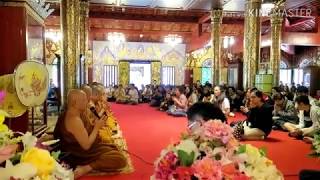 พระราชวิสุทธิญาณ ให้โอวาท แก่คณะพุทธ-ธรรม-สงฆ์ หลังรับผ้าป่า ณ วัดป่าดาราภิรมย์ จ.เชียงใหม่ 14ธ.ค.62