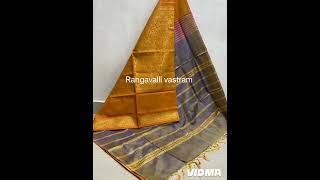 6 yards - vanasingaram chinnalampattu sarees @ 1750/- - Reach 8618532841