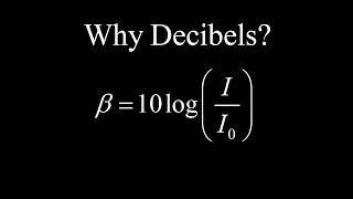 Why is sound measured in decibels (dB)?  The decibel scale and examples.