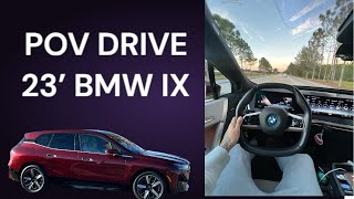 2023 BMW IX XDRIVE POV DRIVE #bmw