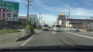 #国道7号 （青森方面 1080p 車載動画ドライブ）：秋田県道65号交点～県道25号交点[ #秋田市]