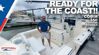 2020 Cobia 350 Center Console Walkthrough | MarineMax Houston