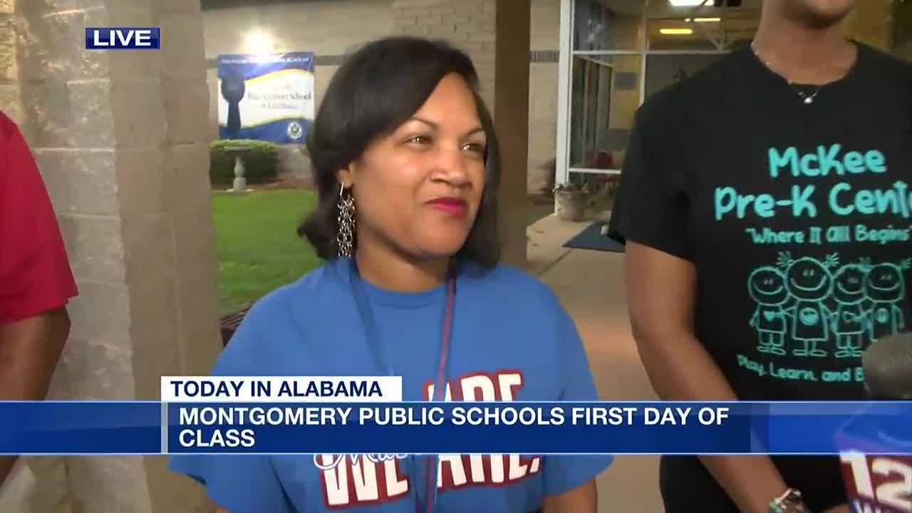 Montgomery Public Schools First Day Of Class - YouTube