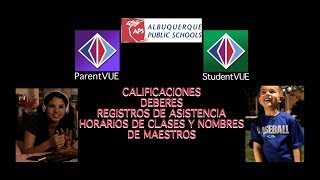 ParentVUE StudentVUE Spanish