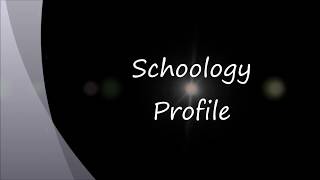 Schoology Profile