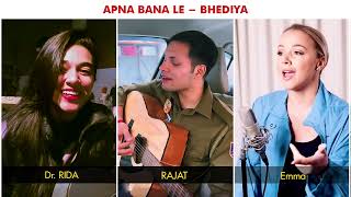 Apna Bana Le - Bhediya by Dr. rida khan, Rajat Rathod, Emma heesters | #shorts | Kayanat edits