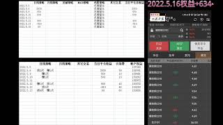 2022.5.16期货实盘记录（螺纹钢、鸡蛋）