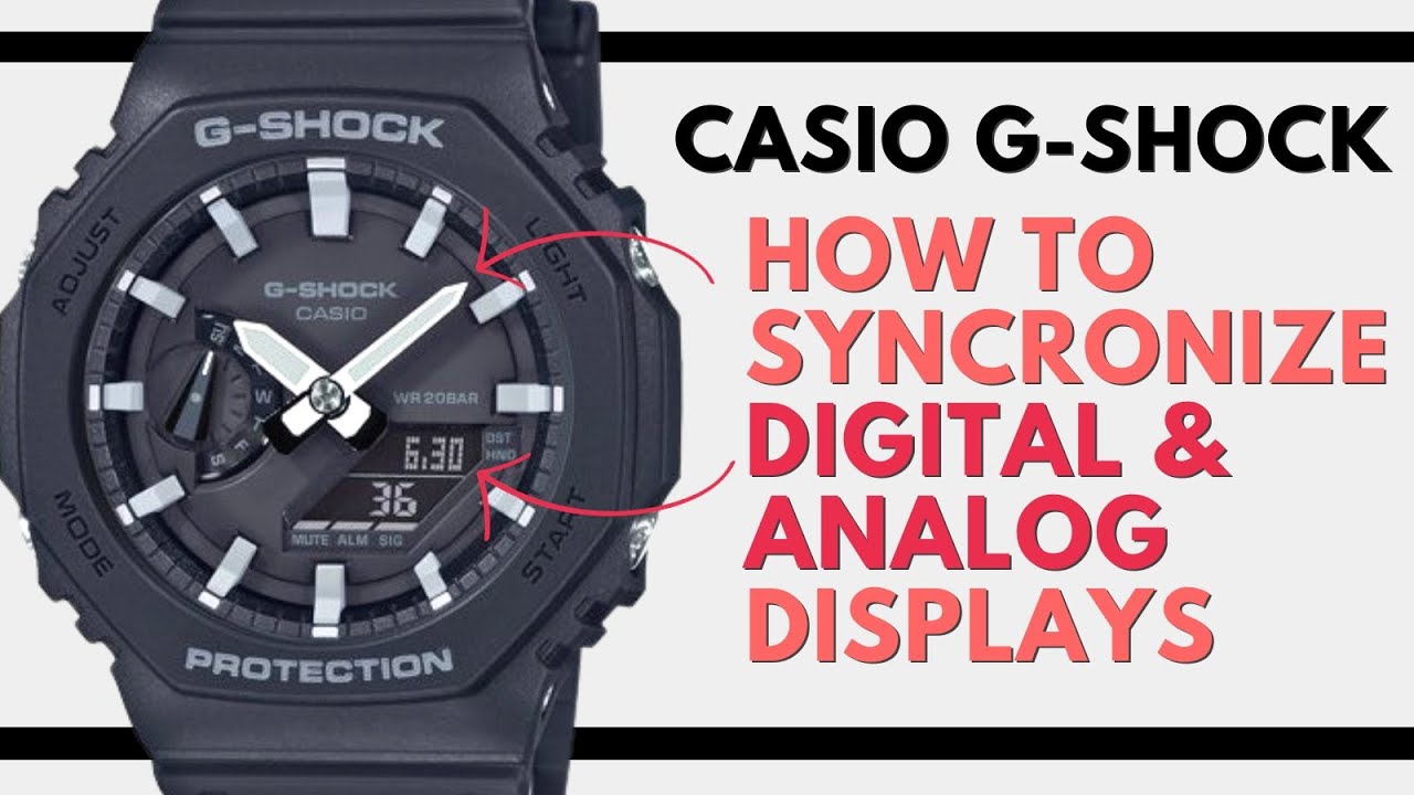 How To Adjust Casio G Shock Hands At Steven Payton Blog