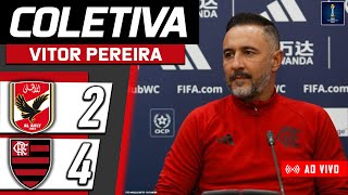 Coletiva Vitor Pereira - Pós jogo de Al Ahly 2x4 Flamengo - Mundial de Clubes