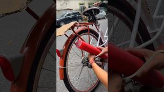 Độ Pô Cho Xe Đạp Đi Chợ #xedap #xedapnu #bicycle #poxedap #phukienxedap #xedap88