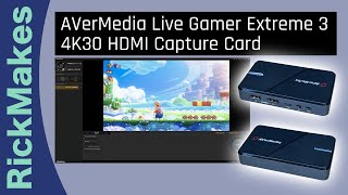 AVerMedia Live Gamer Extreme 3 4K30 HDMI Capture Card