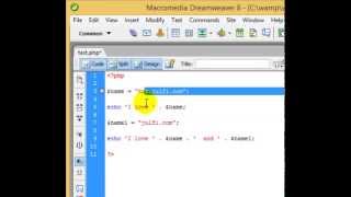 PHP Tutorial - Single, Double Quotes and Concatenation (PHP For Beginners)