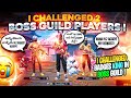 I Challenged TwoTelugu Badges Top Boss Guild Players For 1 Vs 2 Cs What Happened Next In Free Fire