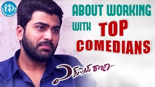 Sharwanand About Working With Top Comedians || Talking Movies with iDream