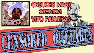 Groucho Marx Interviews Vito Paulekas - Never Broadcast Outtakes - Colorized and Enhanced to 4K