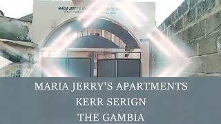 Maria Jerry's Apartments, Kerr Serign, The Gambia ADVERT