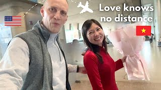 She surprised me! - Together Again: A Newlywed Reunion in Saigon