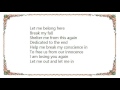 Breaking Benjamin - Break My Fall Lyrics