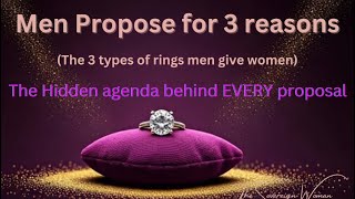 There are 3 types of rings men give to women. Which type do YOU have?