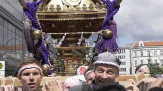 Mikoshi in Berlin at Karneval der Kulturen 2016