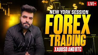 LIVE FOREX TRADING | NYC SESSION | GOLD \u0026 BTC LIVE | FEB 13 | THE DIRECTIONAL TRADER