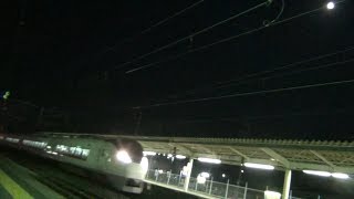 常磐線 JR東日本E657系 藤代駅通過集