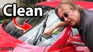 Life Hack That Will Keep Your Car's Windshield Clean Forever