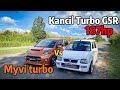 Kancil turbo【GSR 】187hp Vs Myvi turbo (episode.42)