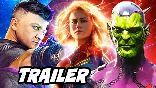 Captain Marvel Trailer - Avengers Endgame Post Credit Scene Theory