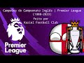 Campeões do Campeonato Inglês | Premier League (1888-2023) *leia a descrição*