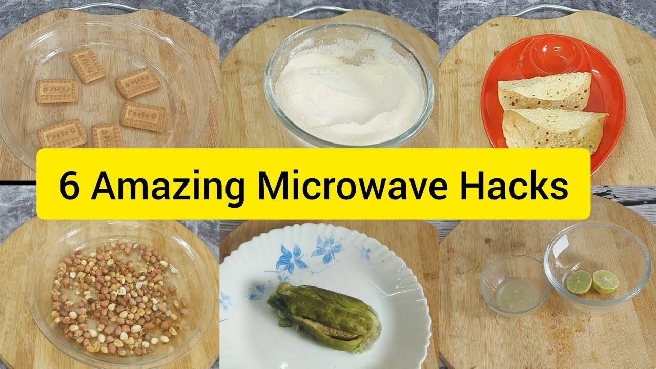 6 Amazing Microwave Food Hacks | Microwave Tips And Tricks For Easy ...