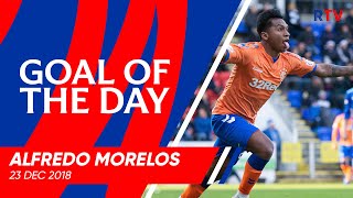 GOAL OF THE DAY | Alfredo Morelos | 23 Dec 2018