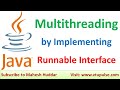 How to create Multiple Threads by implementing Runnable interface in Java Multithreading in Java