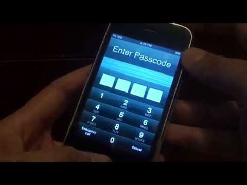 iPhone 3GS: How to Remove / Reset Forgot Passcode iPhone 3GS: How to Remove / Reset Forgot Passcode