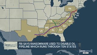 FBI says ransomware used to disable oil pipeline which runs through ten states