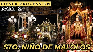 Sto. Niño de Malolos Fiesta Procession | Golden Jubilee Sto. Niñohan PART 2