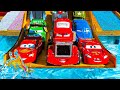 More than 50 Toy Cars Mini Car & Big Mac Trailer | Car Videos For Kids