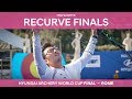 Recurve Highlights | Rome 2017 Hyundai Archery World Cup Final